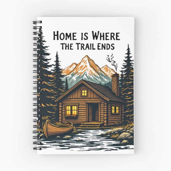 Item preview, Hiking Home Is Where The Trail Ends designed and sold by iratuslol.