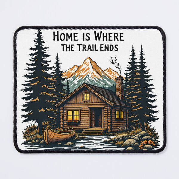 Item preview, Hiking Home Is Where The Trail Ends designed and sold by iratuslol.
