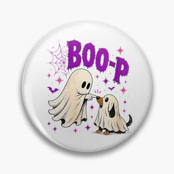 Item preview, Boo Boo-p Dog Ghost Funny Halloween Dog Lovers Dog designed and sold by Rahamkshop.