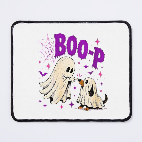Item preview, Boo Boo-p Dog Ghost Funny Halloween Dog Lovers Dog designed and sold by Rahamkshop.