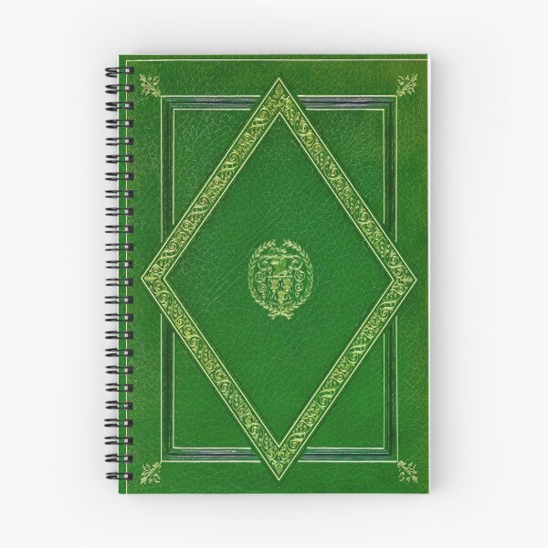Item preview, Copy of Antique luxury green and and gold leather bound book binding designed and sold by stevepaint.