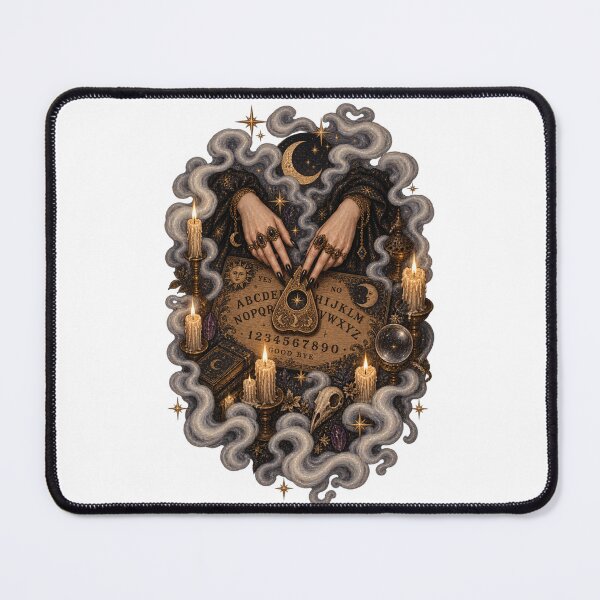Item preview, Whispers from Beyond - Dark Academia Ouija Board Seance Art designed and sold by Neurospicy Trolls.