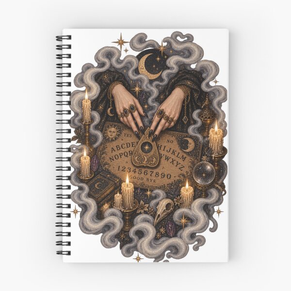Item preview, Whispers from Beyond - Dark Academia Ouija Board Seance Art designed and sold by Neurospicy Trolls.