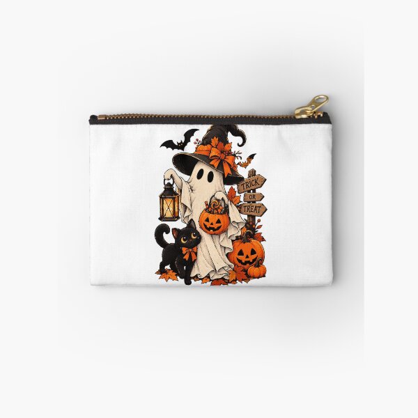 Item preview, Trick or Treat Ghost Witch Black Cat Halloween designed and sold by Sunday.Supply.