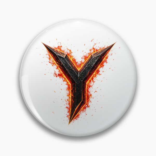 Item preview, InfernoEdge Forge Letter Y designed and sold by BlissBlvdShop.