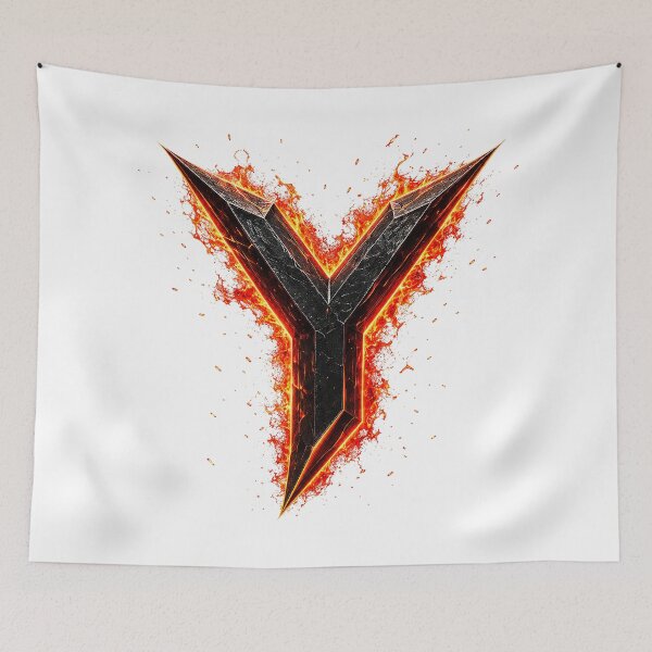Item preview, InfernoEdge Forge Letter Y designed and sold by BlissBlvdShop.