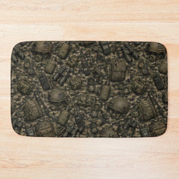 Item preview, Seamless Tactical Gear Camouflage Pattern designed and sold by Military Insignia Products.