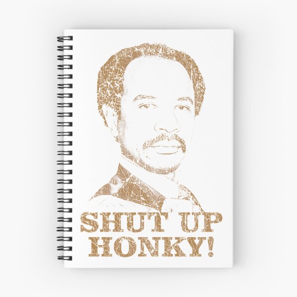 Aperçu de l'œuvre T-shirt graphique rétro style vintage « Shut Up Honky » – Message antiraciste audacieux – CADEAU PARFAIT POUR VOUS ET VOS AMIS créée et vendue par RzEditz.