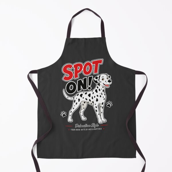 Item preview, Spot On Dalmatian Dog – Bold White Outline designed and sold by Stef Ringoot, cartoons and illustrations.