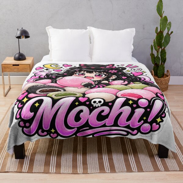 Item preview, Goth Food Gremlin Loves Mochi designed and sold by AnnekeJordaan.
