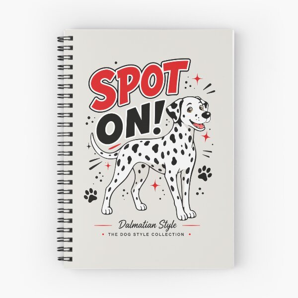 Item preview, Spot On Dalmatian Dog – Cute Cartoon Illustration designed and sold by Stef Ringoot, cartoons and illustrations.