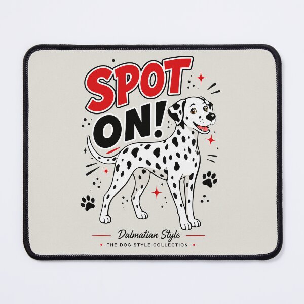 Item preview, Spot On Dalmatian Dog – Cute Cartoon Illustration designed and sold by Stef Ringoot, cartoons and illustrations.
