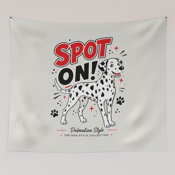Item preview, Spot On Dalmatian Dog – Cute Cartoon Illustration designed and sold by Stef Ringoot, cartoons and illustrations.