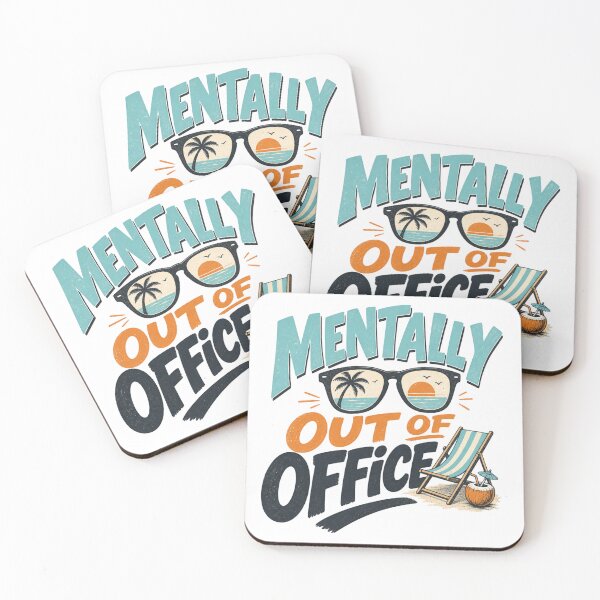 Item preview, Mentally Out of Office  designed and sold by Zakvoro.