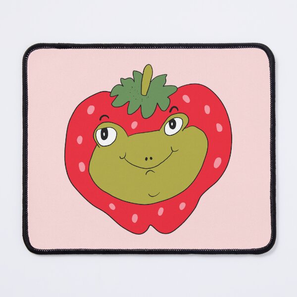 Item preview, Strawberry Head Frog (Red) designed and sold by yellowflowerhut.
