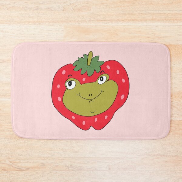 Item preview, Strawberry Head Frog (Red) designed and sold by yellowflowerhut.