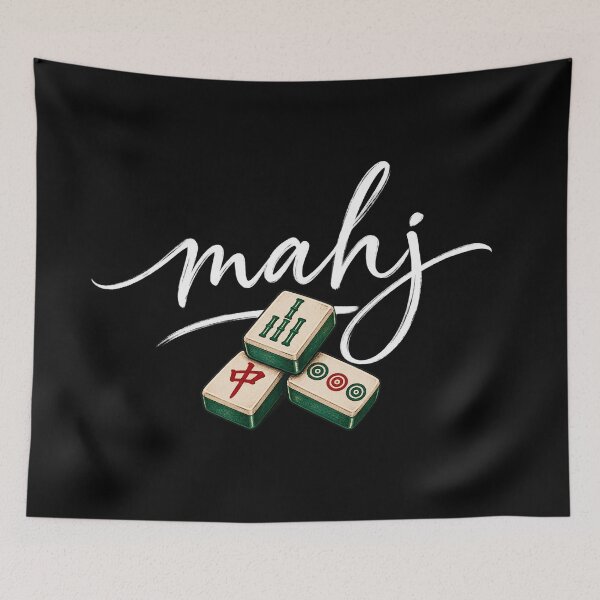 Item preview, Mahj Mahjong Tile Script Graphic designed and sold by CG Studio.