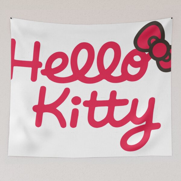 Item preview, Cute Pink Cursive Typography with Red Ribbon Bow designed and sold by AyaanArtStudio.