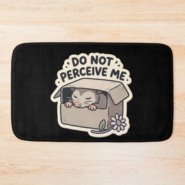 Item preview, Do Not Perceive Me Possum | Cute Sleeping Opossum Kawaii Art designed and sold by kuwagatamushi.
