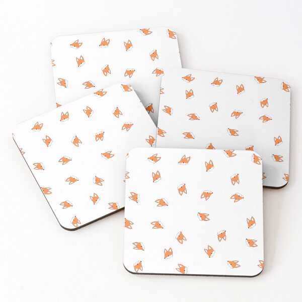 Item preview, Furry Fox Head All Over Print designed and sold by Bellamy's Arts.
