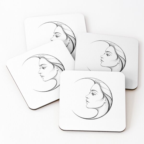 Item preview, Face of the Month — Monochrome Minimalism designed and sold by ErgTime.