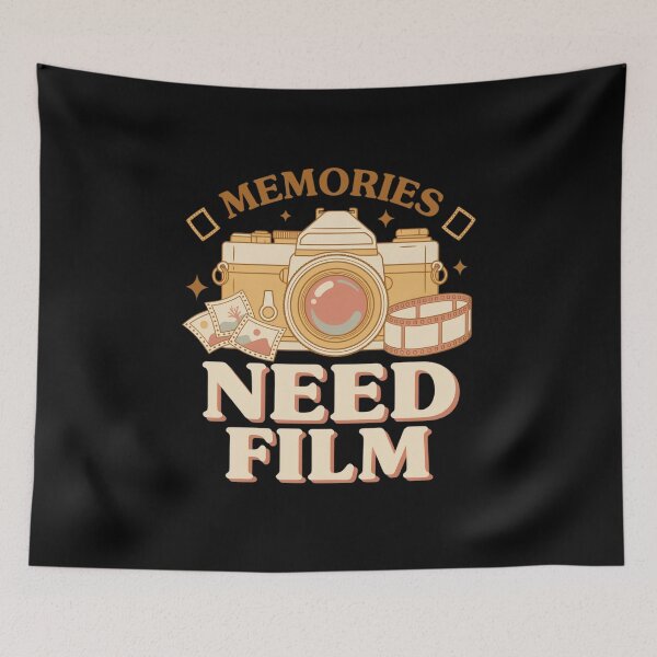Item preview, Memories Need Film T Shirt, Film Photography Shirt, Gift for Film Photographer, Analog Camera Lover Tee designed and sold by Daily Mood Tees.