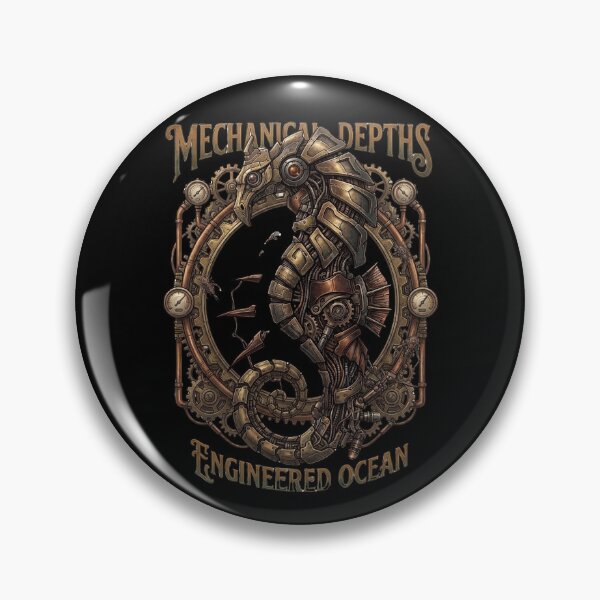 Item preview, Steampunk Mechanical Seahorse designed and sold by Biczekdziczek.