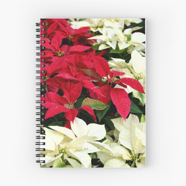 Item preview, Poinsettias Sprinkled with Raindrops designed and sold by SummerJade.