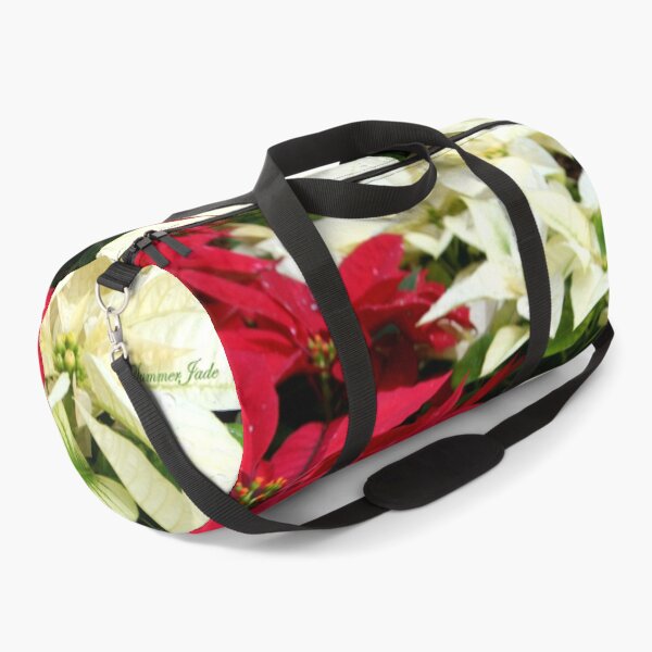 Item preview, Poinsettias Sprinkled with Raindrops designed and sold by SummerJade.