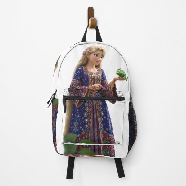 Item preview, Rapunzel and Pascal Tangled Princess Blue Dress 3D Character Design designed and sold by 4U---Store.