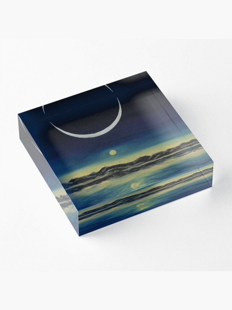 Alternate view of Supernatural Eclipse Acrylic Block