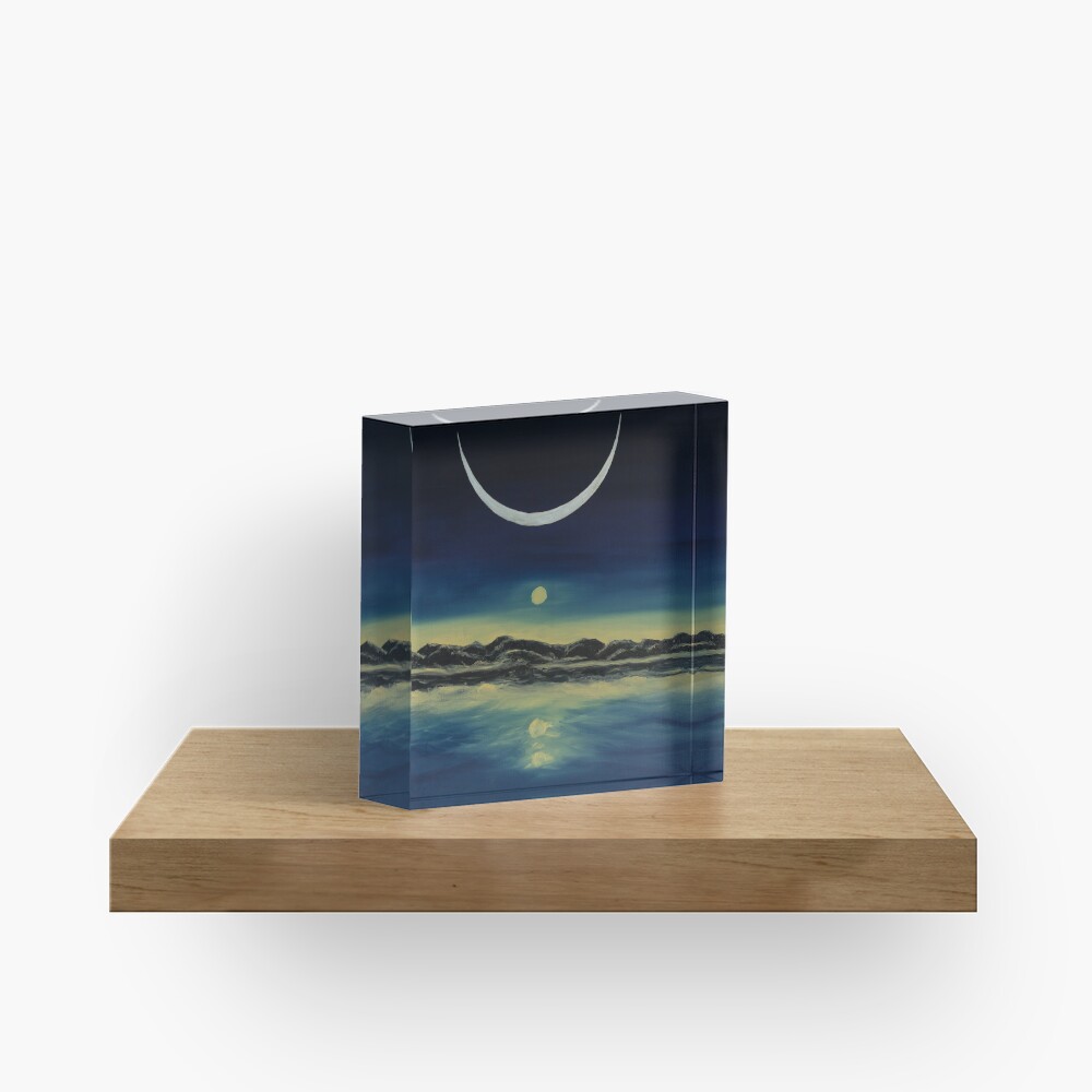 Supernatural Eclipse Acrylic Block