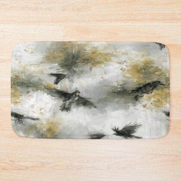 Item preview, Impressionist Migrating Birds in Autumn Sky Tapestry designed and sold by TJ Art and Camera.