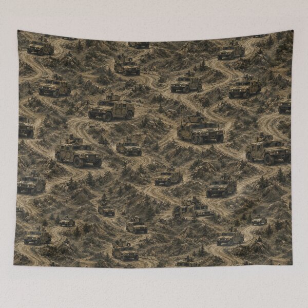 Item preview, Desert Convoy Camouflage Pattern designed and sold by Military Insignia Products.