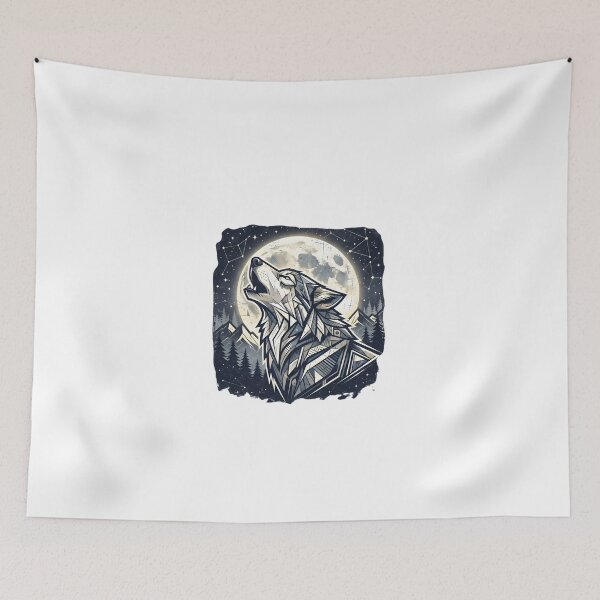 Item preview, lone wolf designed and sold by Retro Hot.