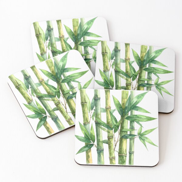Item preview, Green Japanese Bamboo Stalks  designed and sold by BetweenForms.