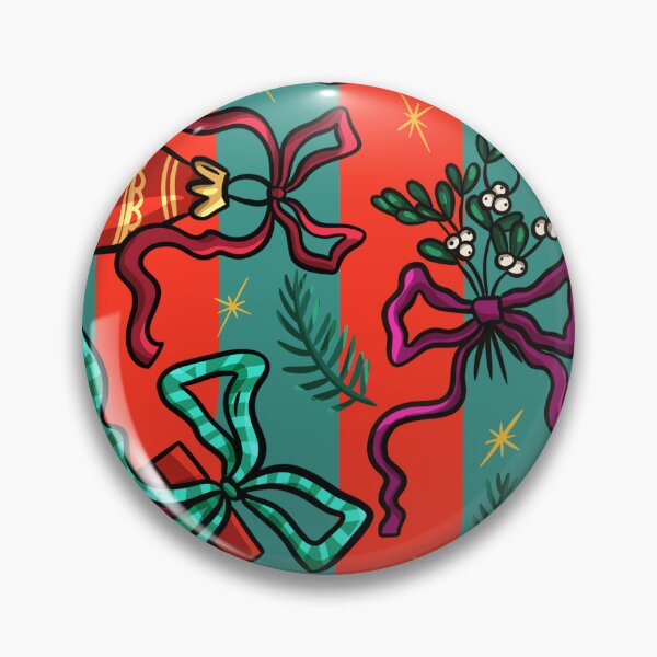 Item preview, Maximalist Christmas Bows, Candy & Holly designed and sold by AnnaMotya.