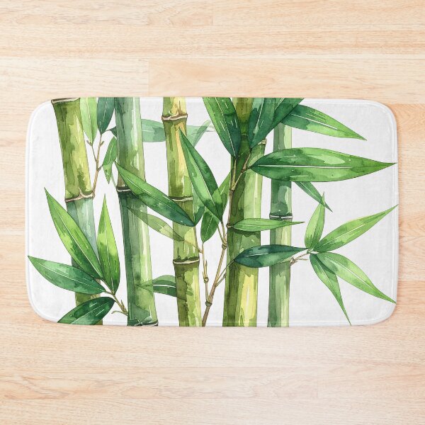 Item preview, Green Japanese Bamboo Stalks  designed and sold by BetweenForms.