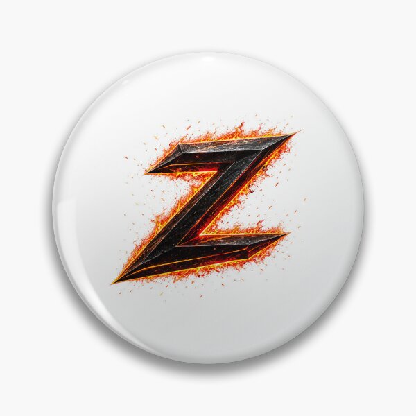 Item preview, InfernoEdge Forge Letter Z designed and sold by BlissBlvdShop.