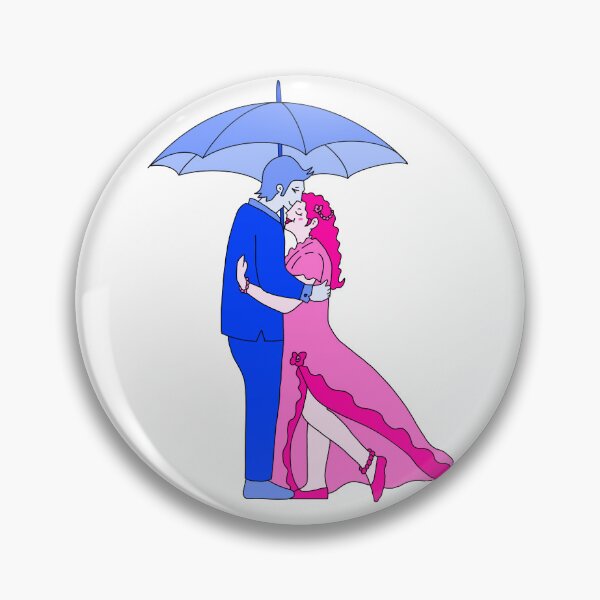 Item preview, Love Umbrella Pink And Blue  designed and sold by missmann.