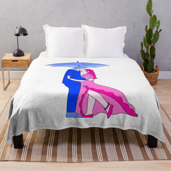 Item preview, Love Umbrella Pink And Blue designed and sold by missmann.