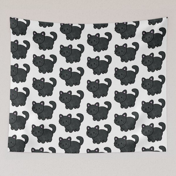 Item preview, Little Black Cat designed and sold by ClarissaDoodles.