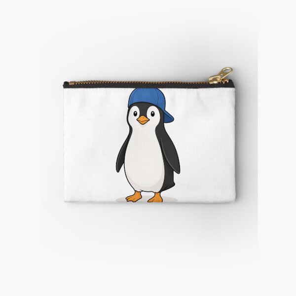 Item preview, Copy of Cute Penguin with Blue Cap – Funny Kawaii Penguin Character designed and sold by LittleGinnyArt.