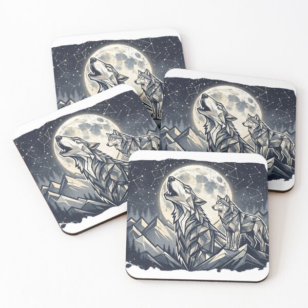 Item preview, Howling to the moon designed and sold by Retro Hot.