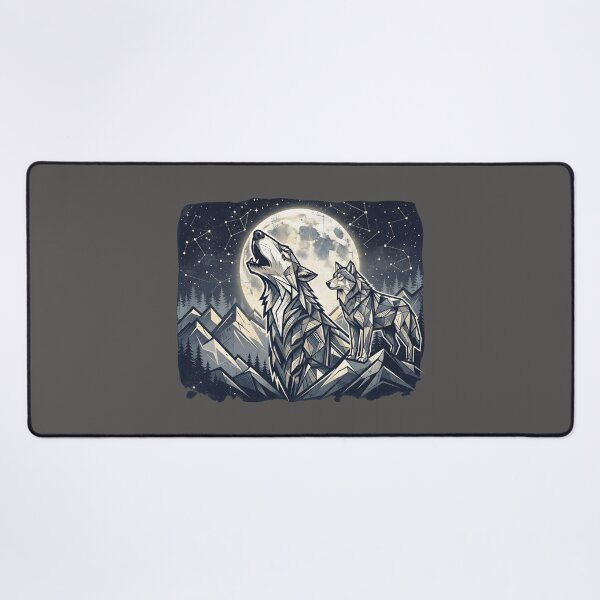 Item preview, Howling to the moon designed and sold by Retro Hot.