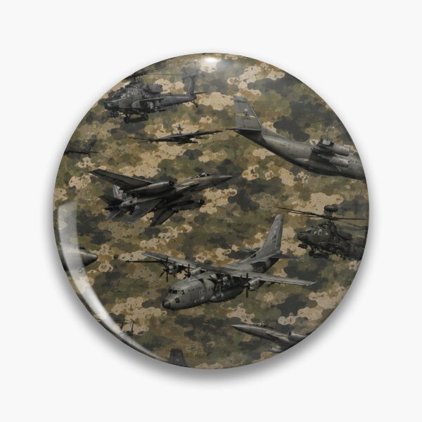 Item preview, Seamless Military Aircraft Camouflage Pattern designed and sold by Military Insignia Products.