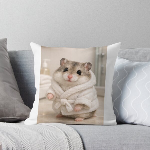 Item preview, Cozy Bathrobe Dwarf Hamster designed and sold by Sillytoe.