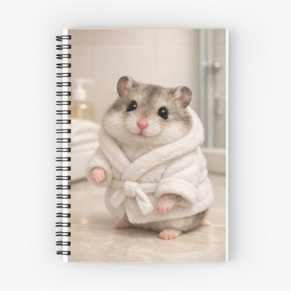 Item preview, Cozy Bathrobe Dwarf Hamster designed and sold by Sillytoe.