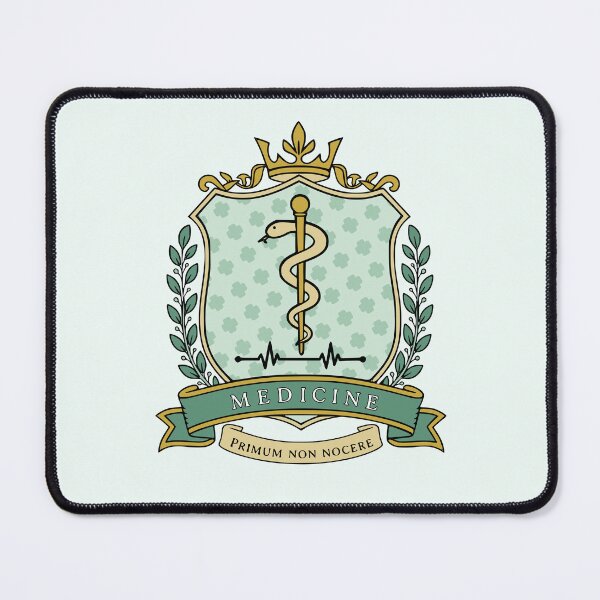 Item preview, Medicine Crest - Science Coat of Arms designed and sold by MicroMarket.