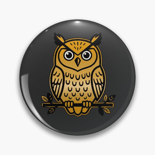 Item preview, Gold Tattoo Owl Linocut Flash Art designed and sold by KiwiRider.